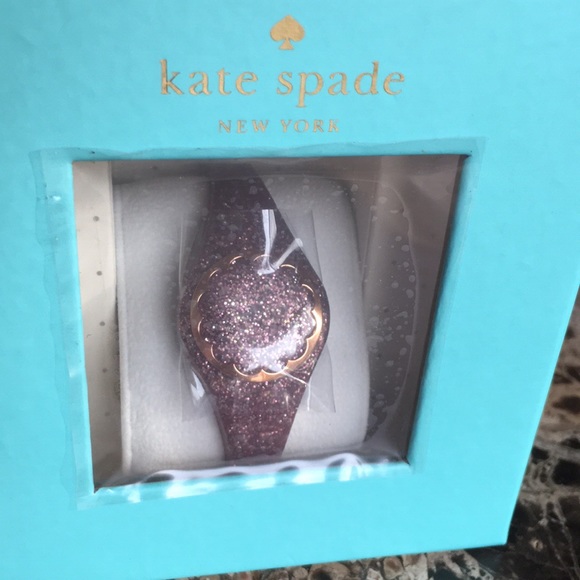 Sealed Kate Spade Scallop Fitness Tracker Glitter main image 8